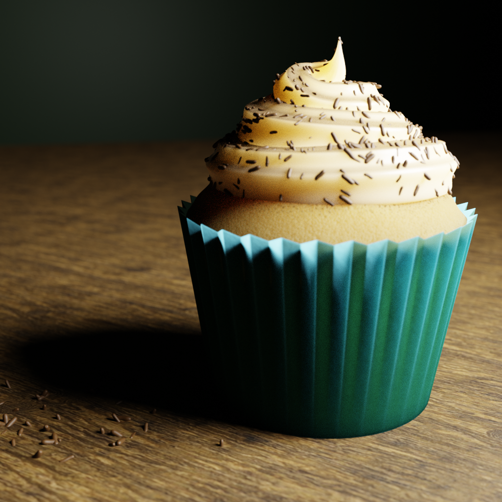 Cupcake with Buttercream Icing preview image 1